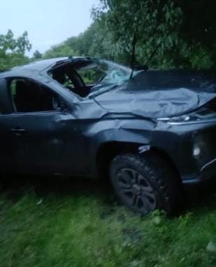 Agentes estatales y federales aseguran en Parácuaro armas, granadas y un vehículo