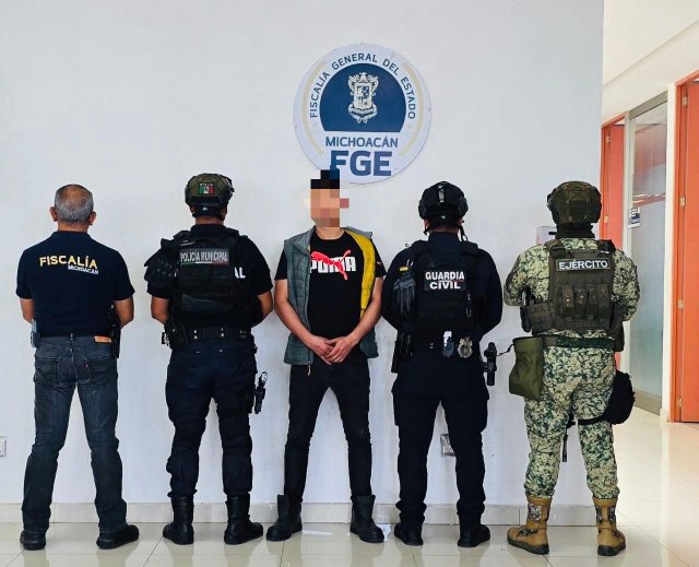 Guardia civil detiene a presunto h0micida y asalt4nte de tiendas OXXO, en Zamora