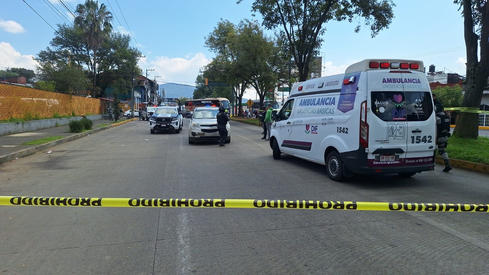 Dos mujeres mu3rtas y una niña h3rida, tras agr3sión arm4da frente a la Central Camionera de Uruapan