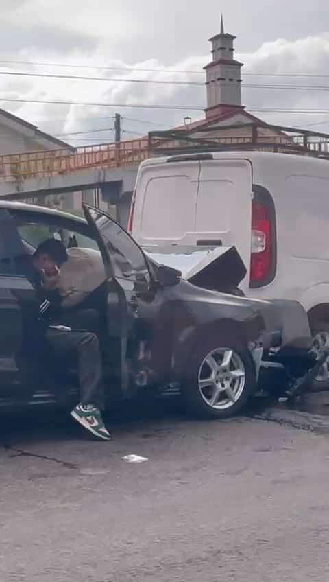 Se registra choque vehicular múltiple en la Av. Morelos Norte de Morelia 