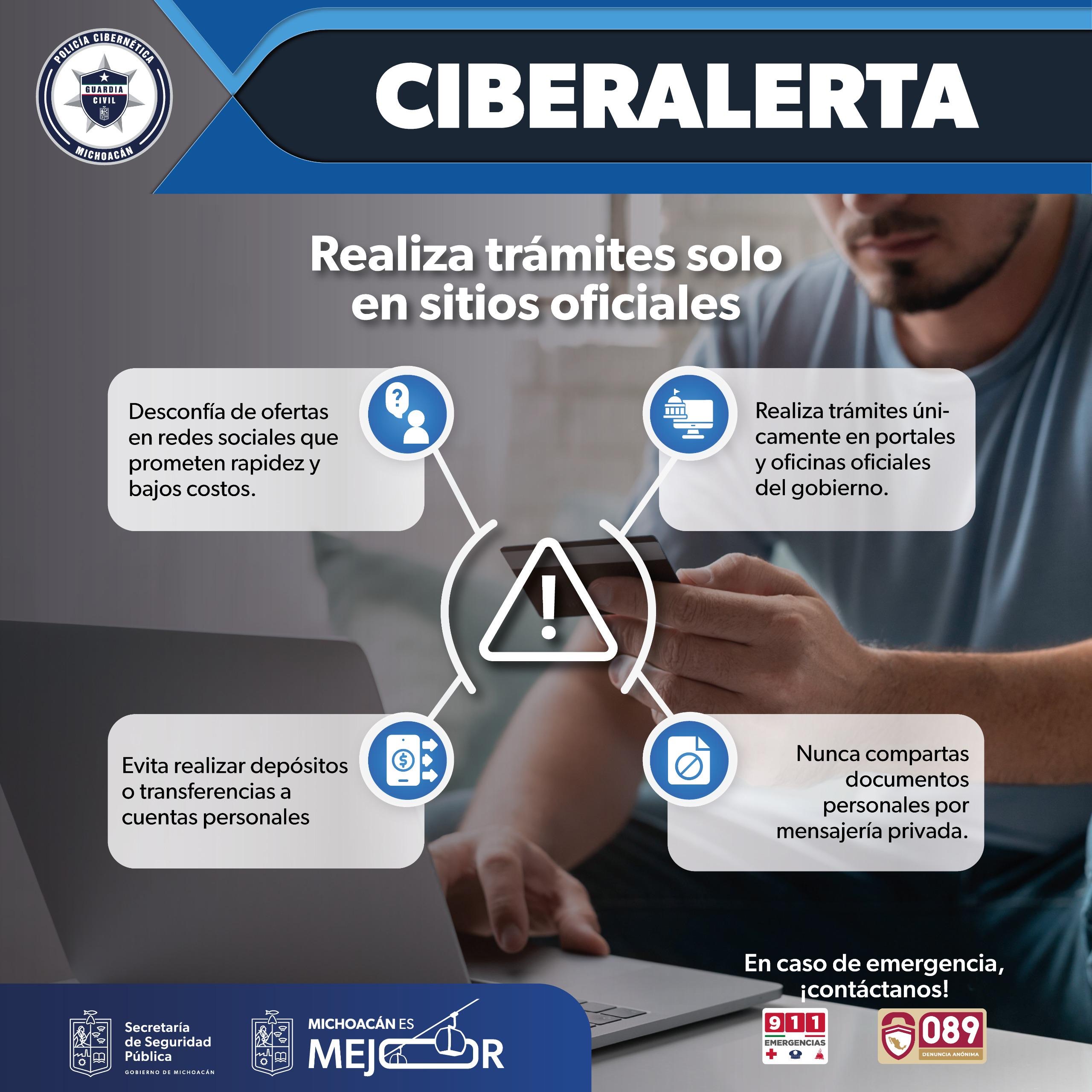 SSP llama a no realizar trámites de placas y licencias a través de redes sociales