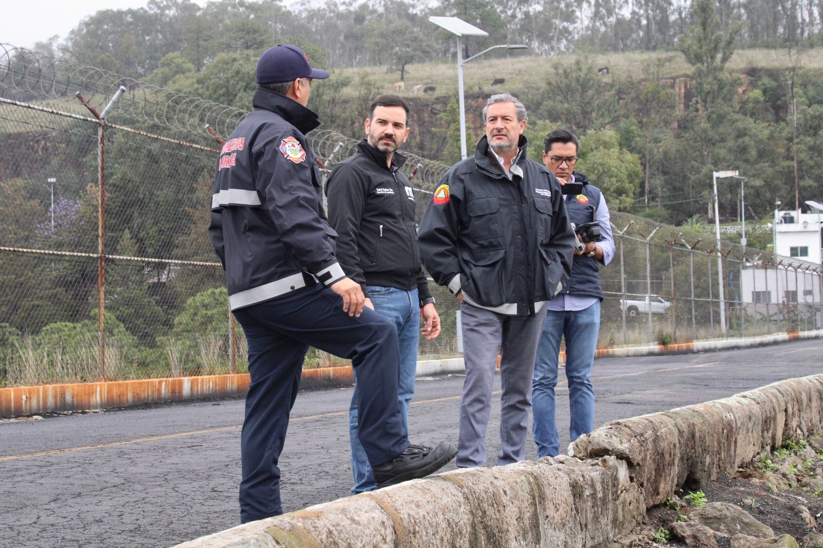 Desfogue de la presa no representa riesgo