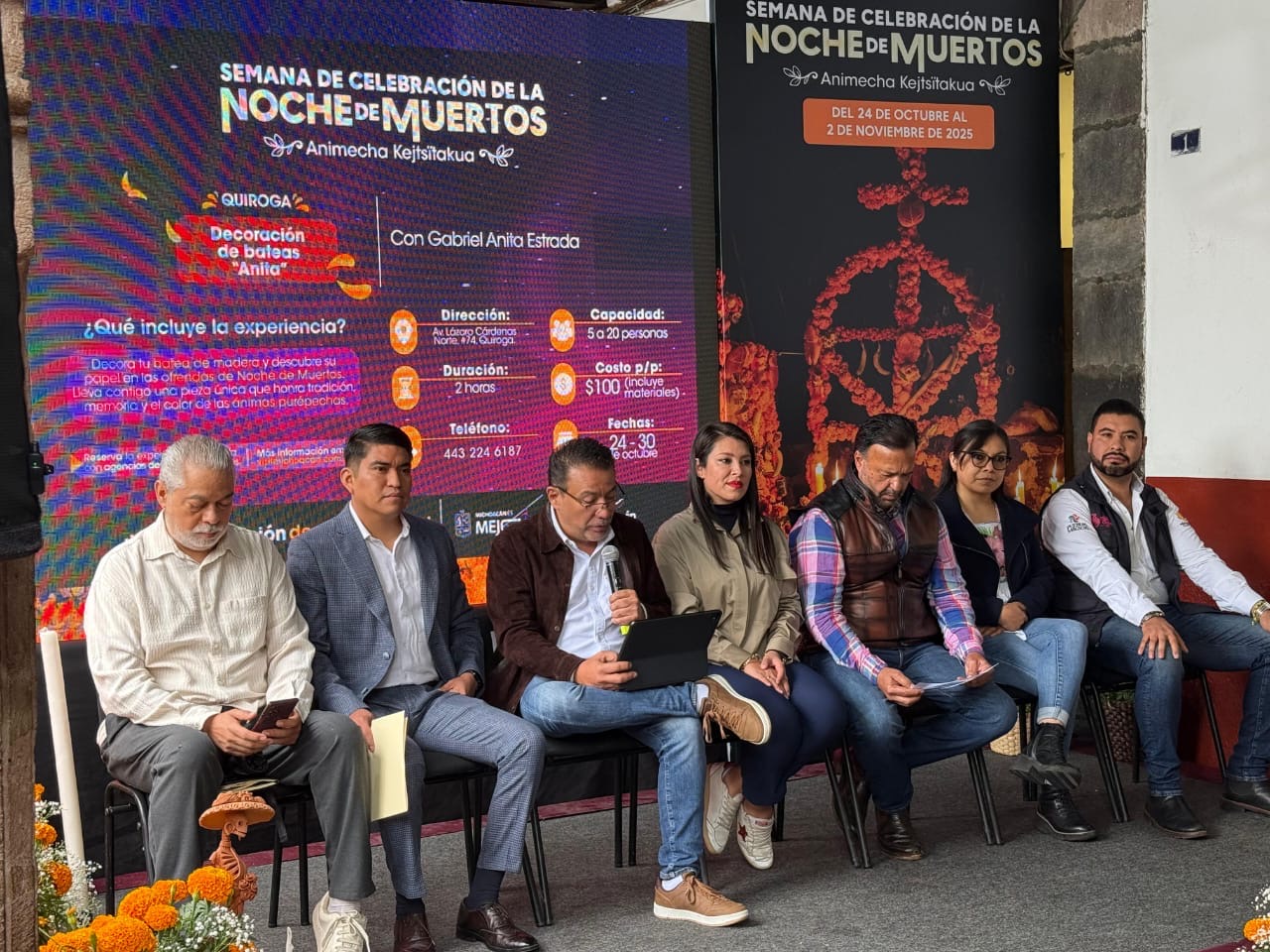 Por segundo año, Michoacán alberga la Semana de Celebración de la Noche de Muertos 