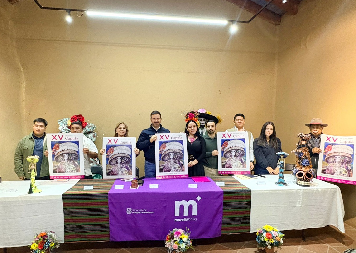 Todo listo para la XV Feria Nacional, Artesanal y Cultural de la Catrina 2025