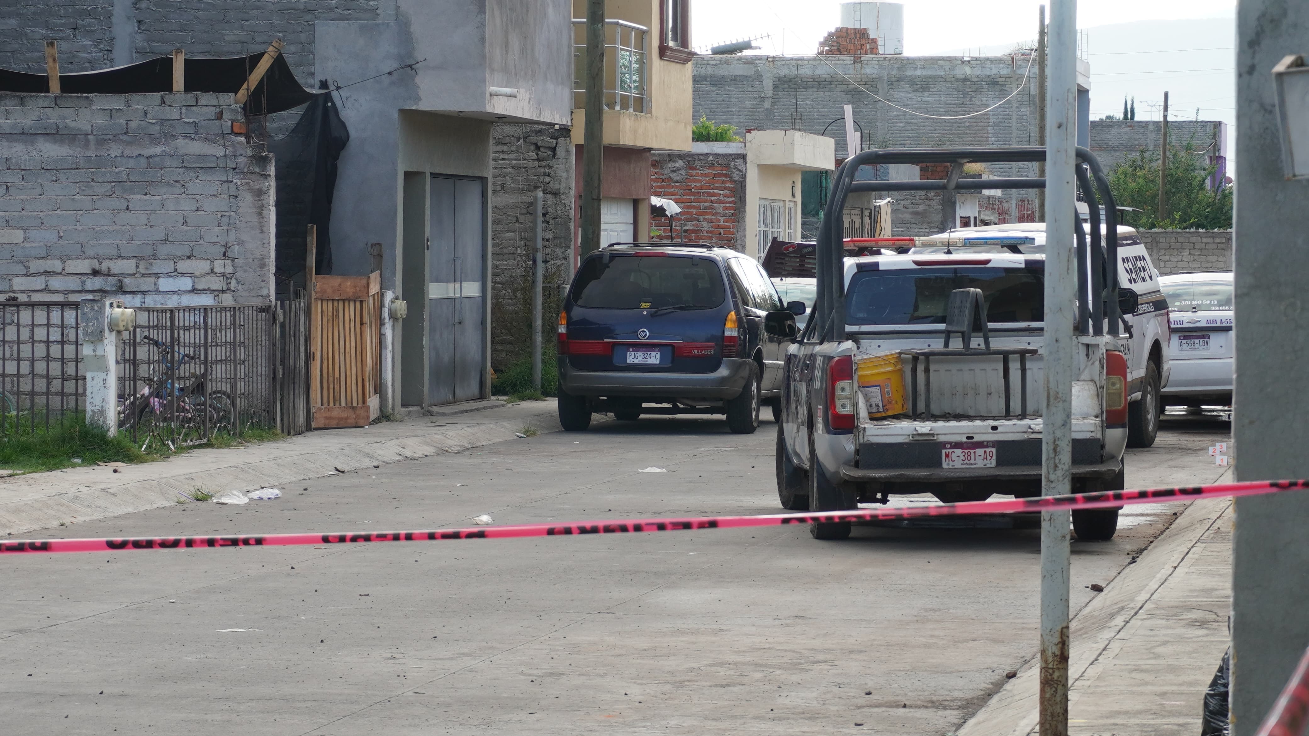 Taxista ejecutado a tiros en el Fraccionamiento Altamira de Zamora