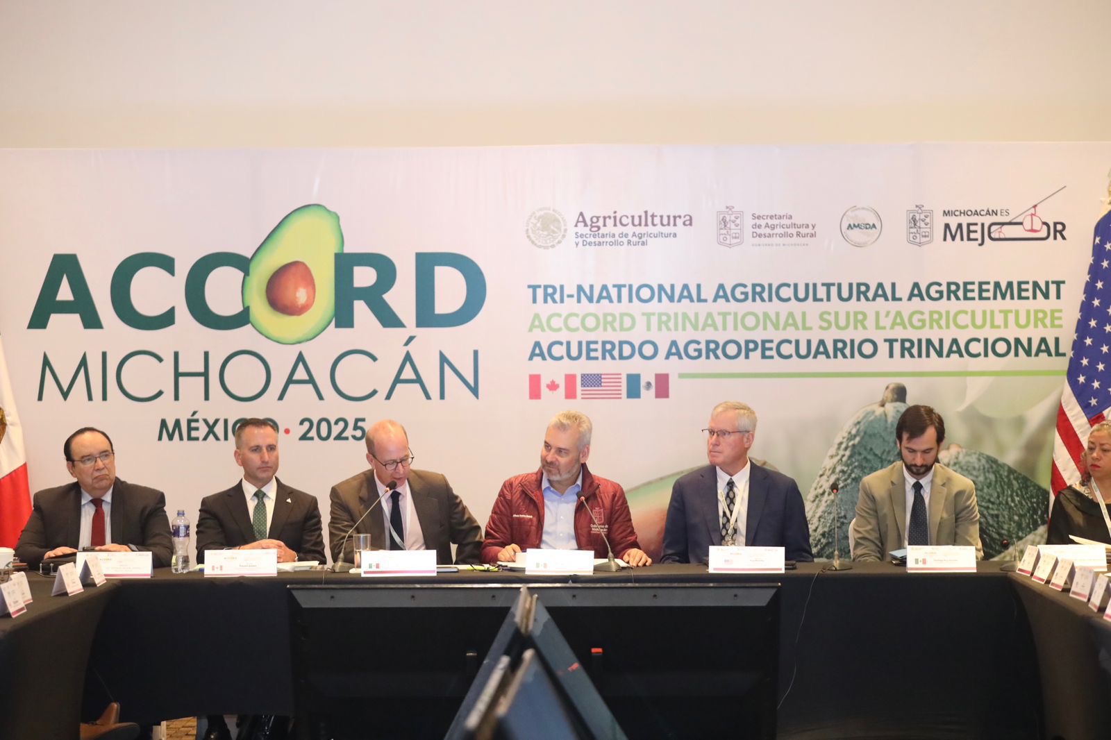 Con Acuerdo Agropecuario Trinacional se reafirma alianza comercial entre México, EU y Canadá: Bedolla