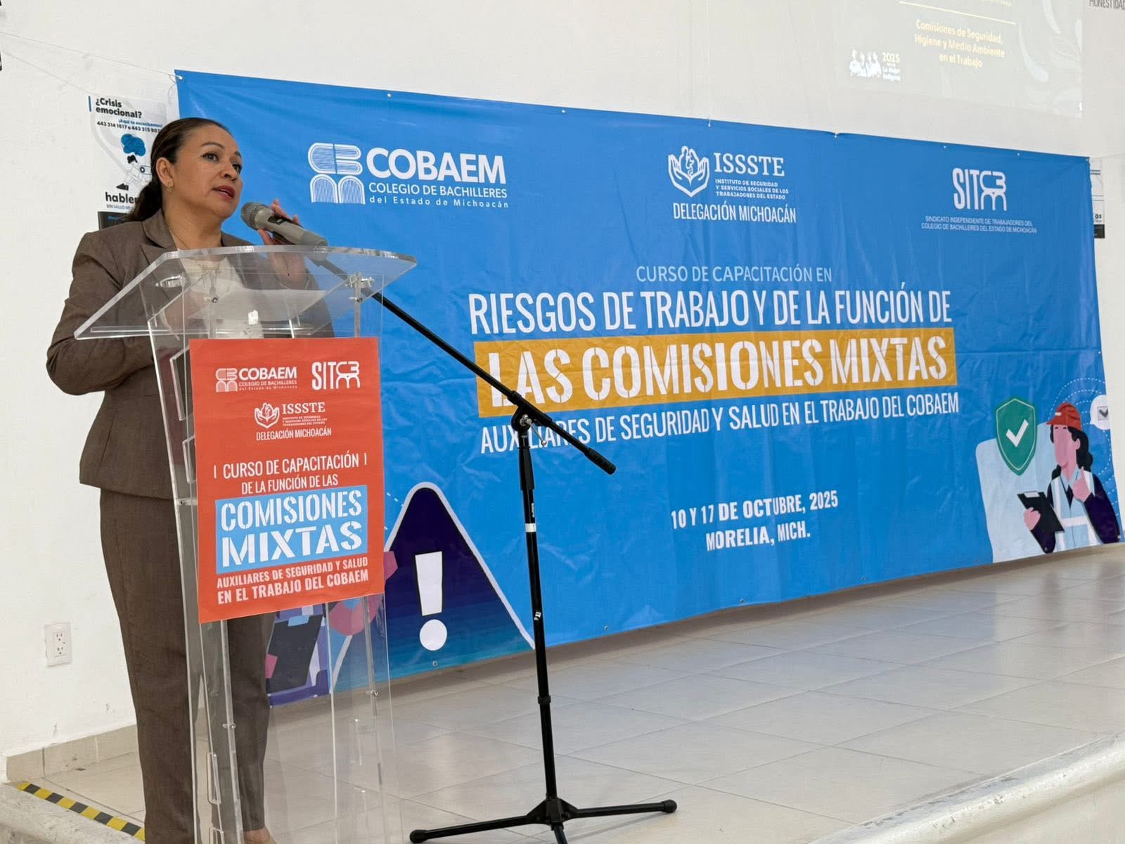 Realiza SITCBEM Curso Taller: “Función de Las Comisiones Mixtas Auxiliares de Seguridad y Salud en el Trabajo”