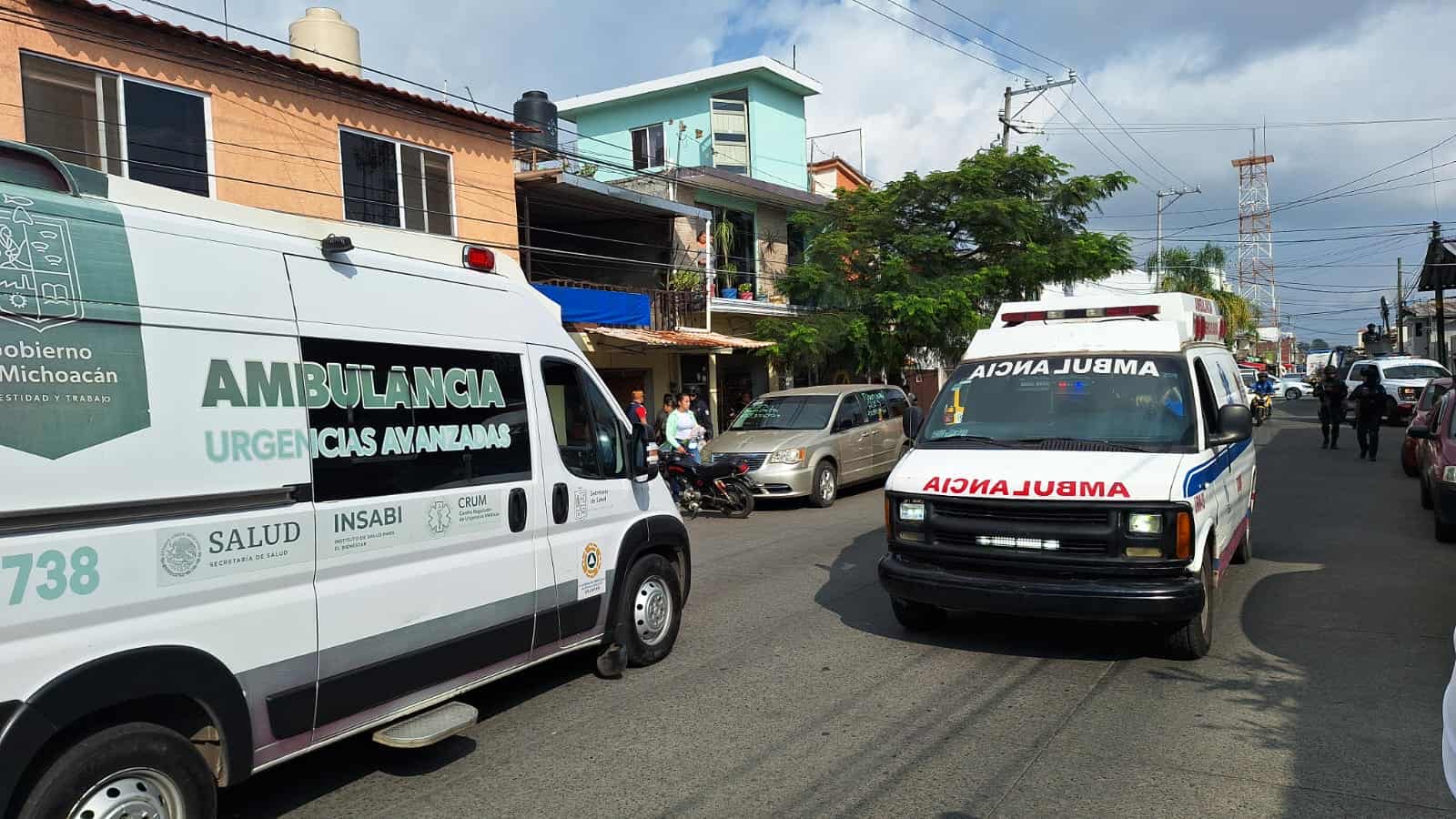 Fall3ce en hospital joven que fue bal3ado en la colonia Ferrocarrilera de Uruapan