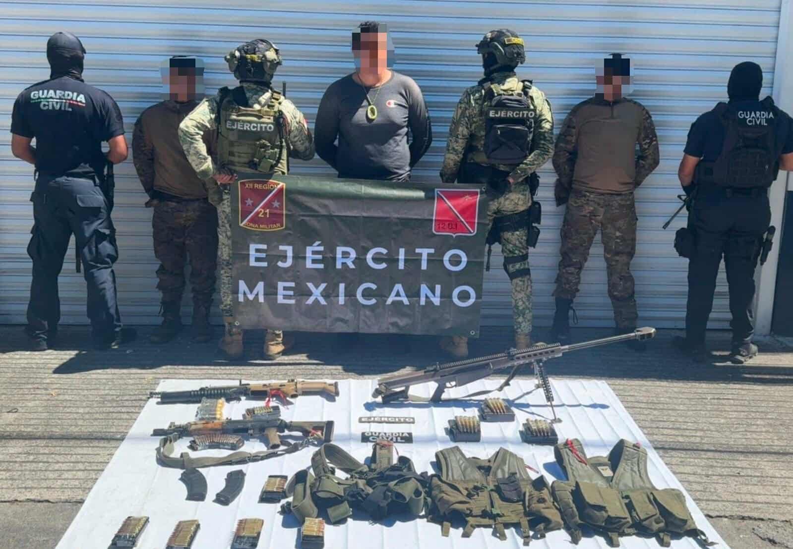Vinculados a proceso 3 presuntos integrantes del CJNG detenidos con armamento de alto poder, en Zinapécuaro