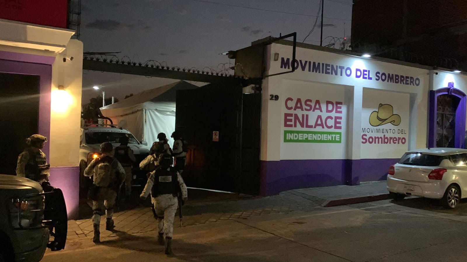 Blindada por Fuerzas Federales arriba a Uruapan la alcaldesa Grecia Quiroz 