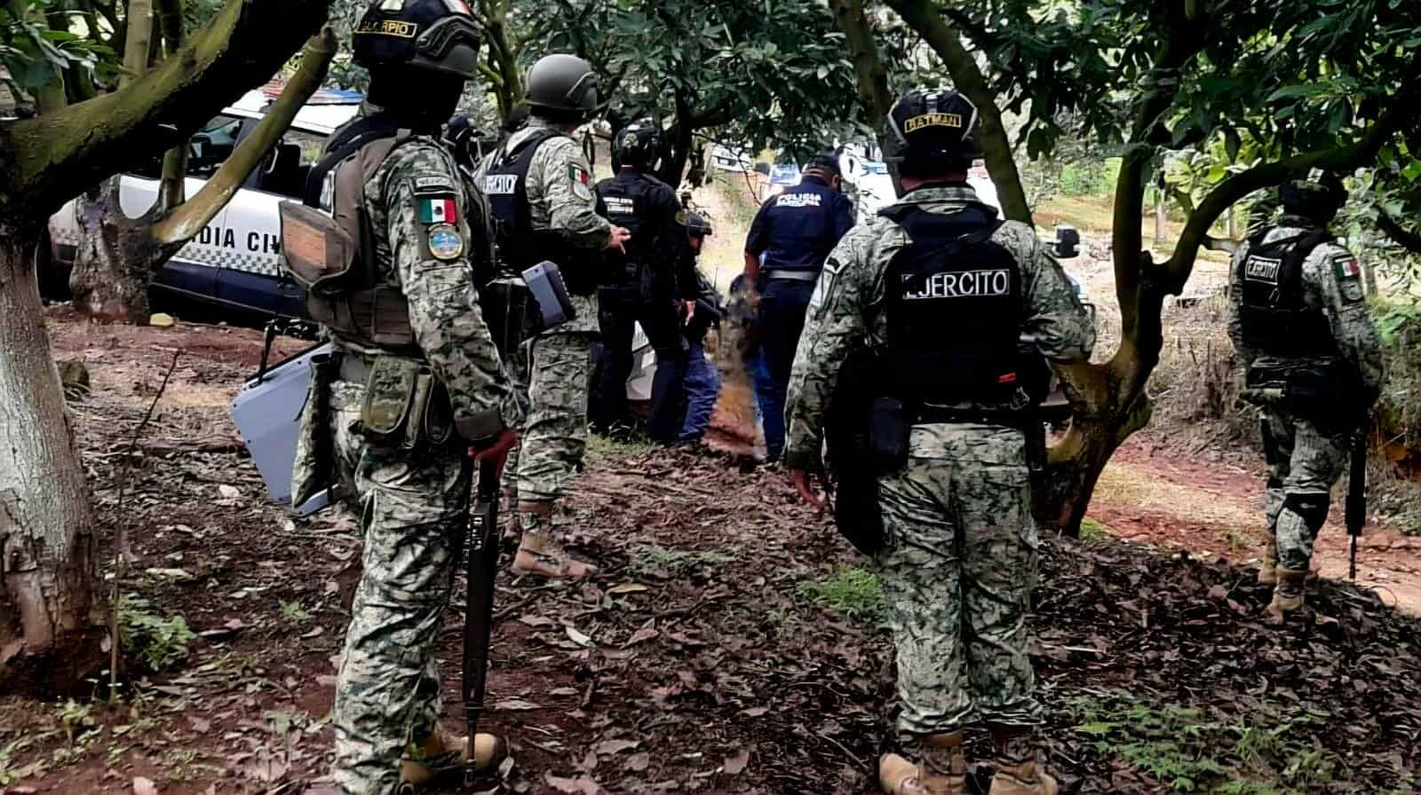 Militares desmantelan narc0campam3nto y tras enfrentamiento ab4ten a 2 presuntos crimin4les en la región de Zinapécuaro