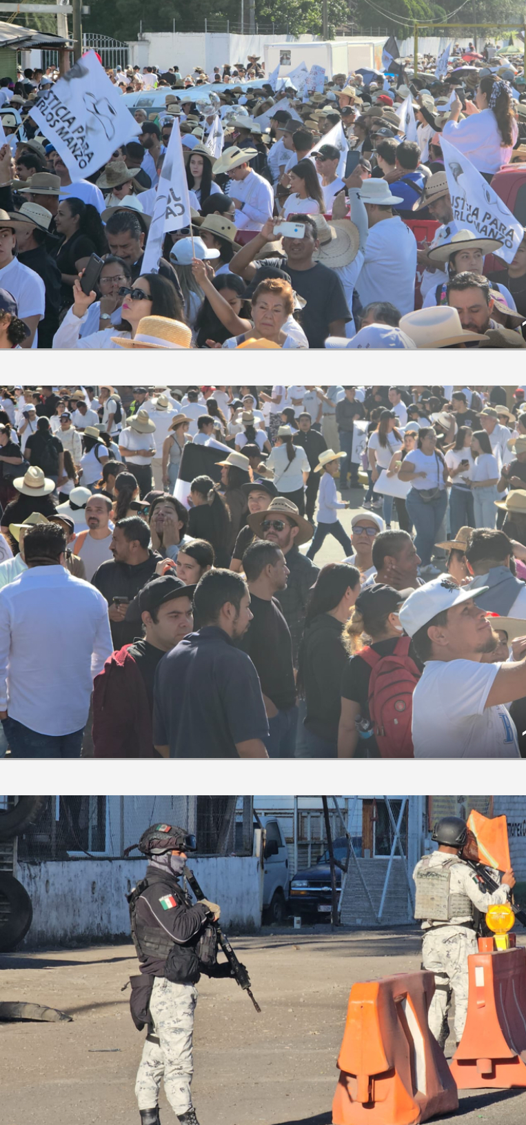 “Justicia para Carlos Manzo”: Uruapan amanece blindada y unida en clamor por la paz