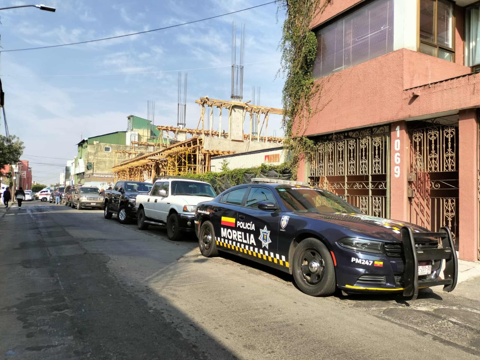 Fallece el velador de una obra ubicada en la colonia moreliana Cuauhtémoc 