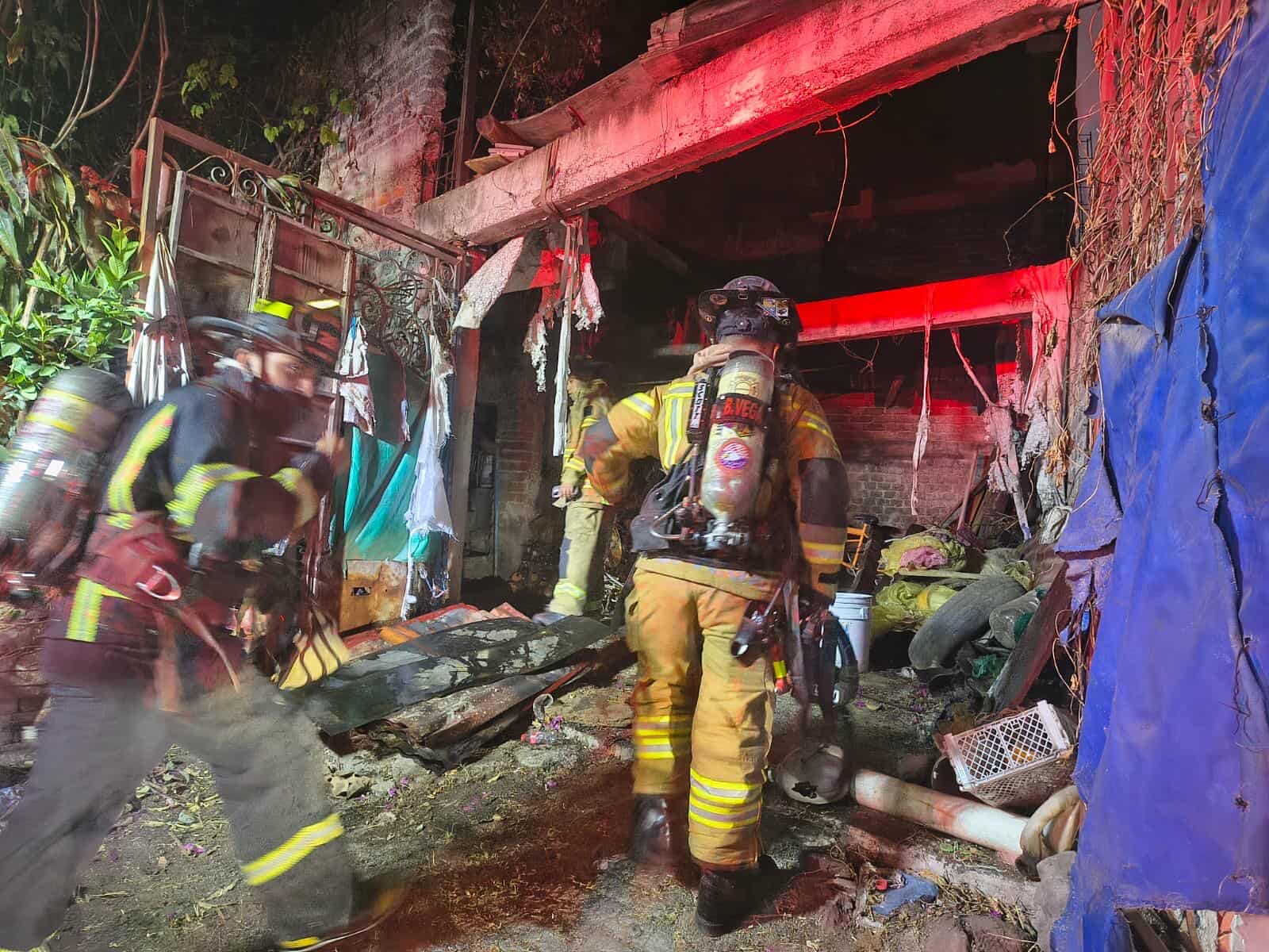 Se registra incendio en domicilio de la colonia 3 de Agosto, Morelia 