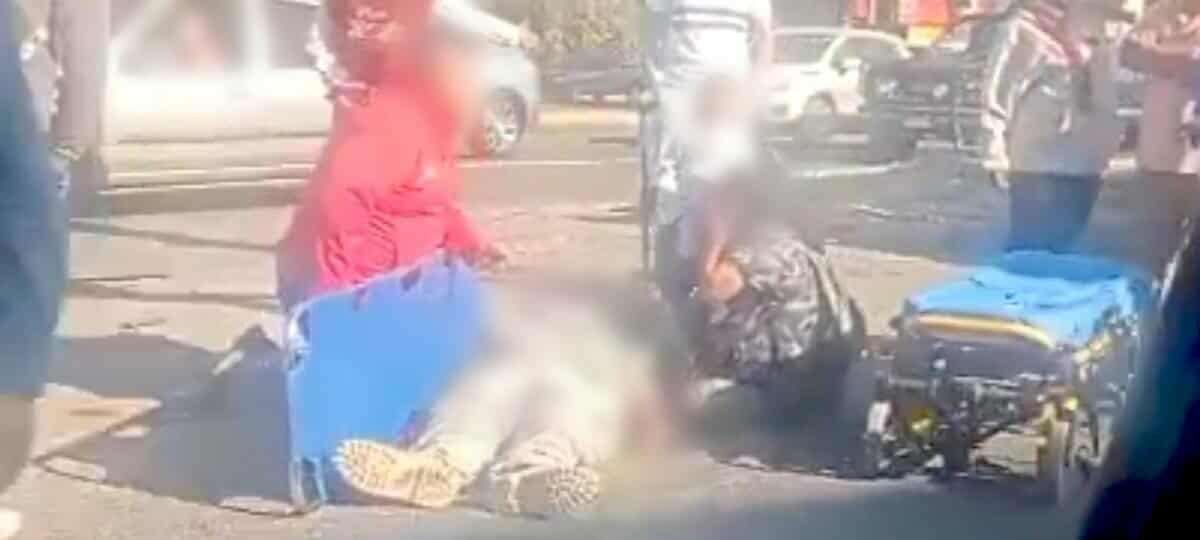 Hombre es atrop3llado por vehículo al oriente de Morelia 