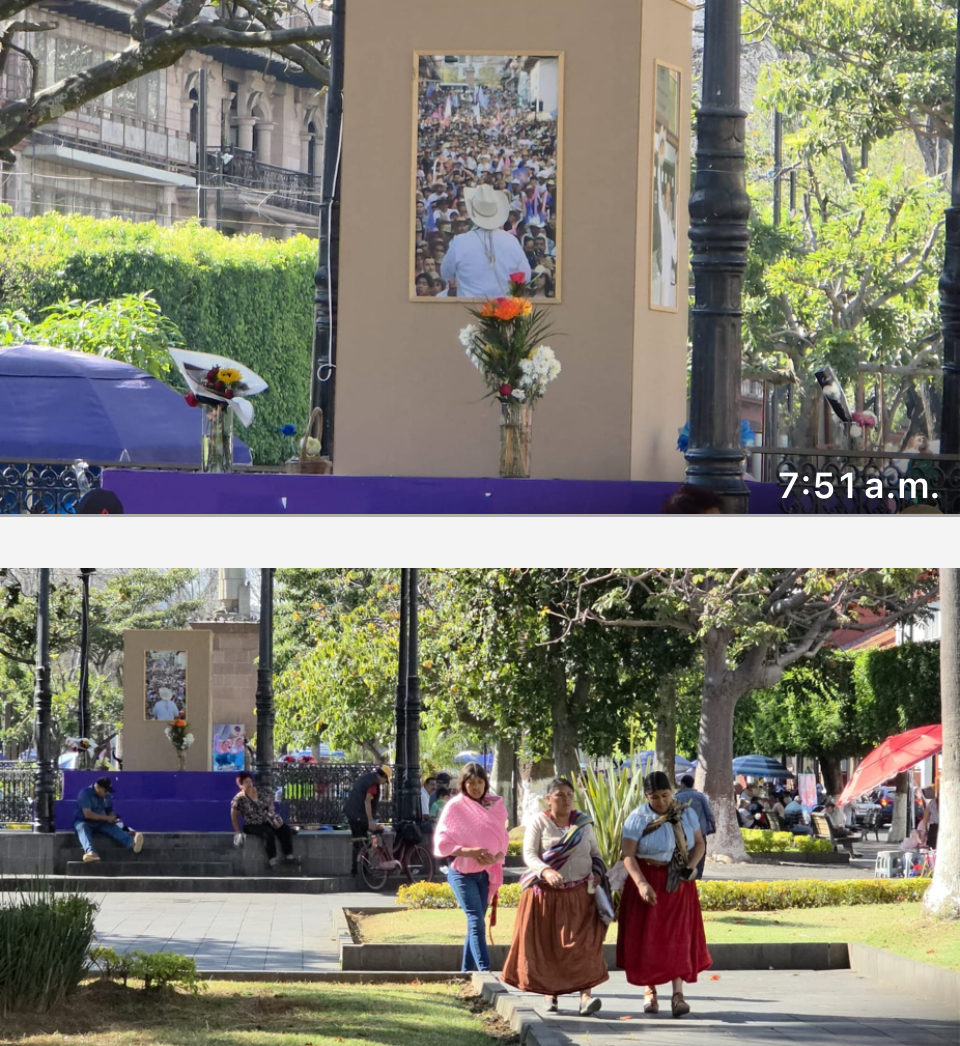 Uruapan intenta recuperar el pulso un mes después del as3sinato de Carlos Manzo